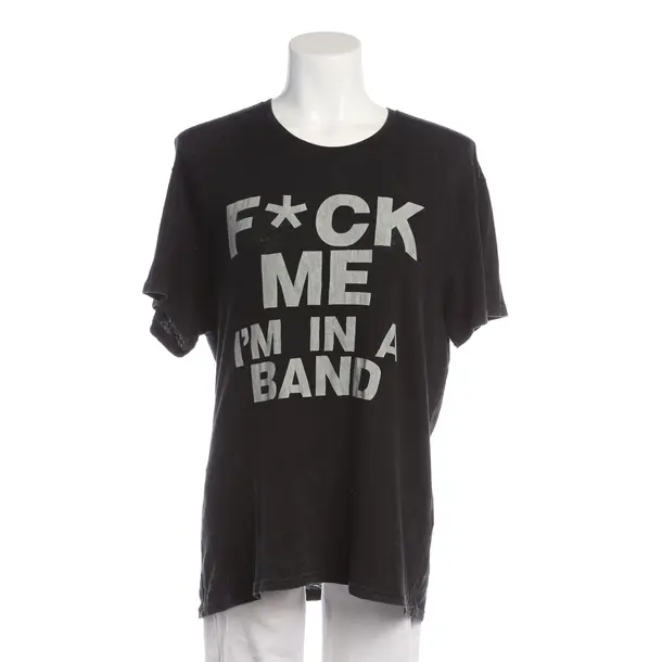 Shirt in Grau, Baumwolle, R13