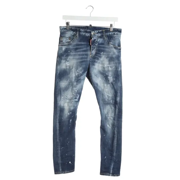 Slim Fit Jeans in Blue, Cotton, Dsquared