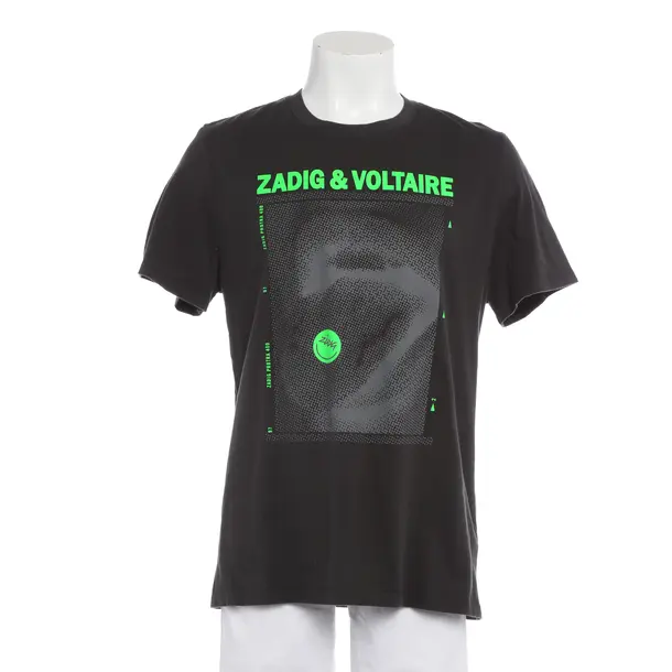 T-Shirt in Gray, Cotton, Zadig & Voltaire