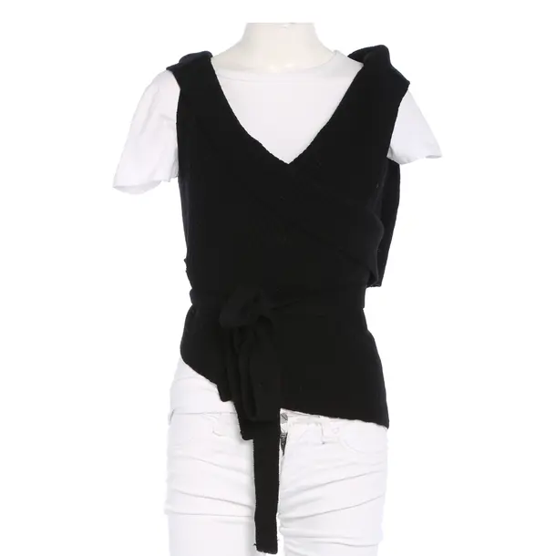 Weste in Schwarz, Baumwolle, Dries van Noten
