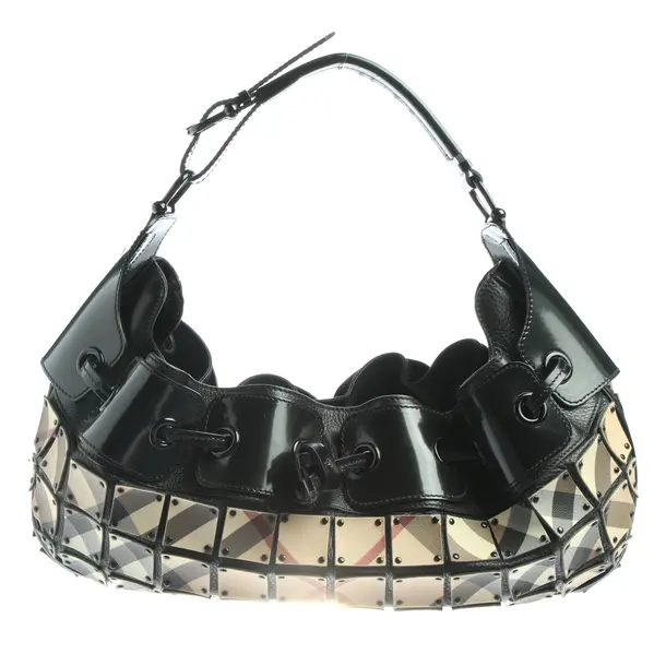 Schultertasche in Mehrfarbig, Leder, Burberry