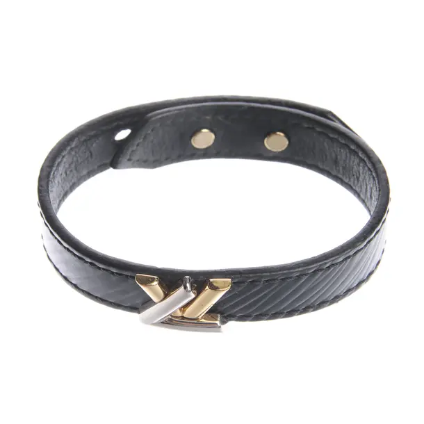 Bracelet in Black, Leather, Louis Vuitton