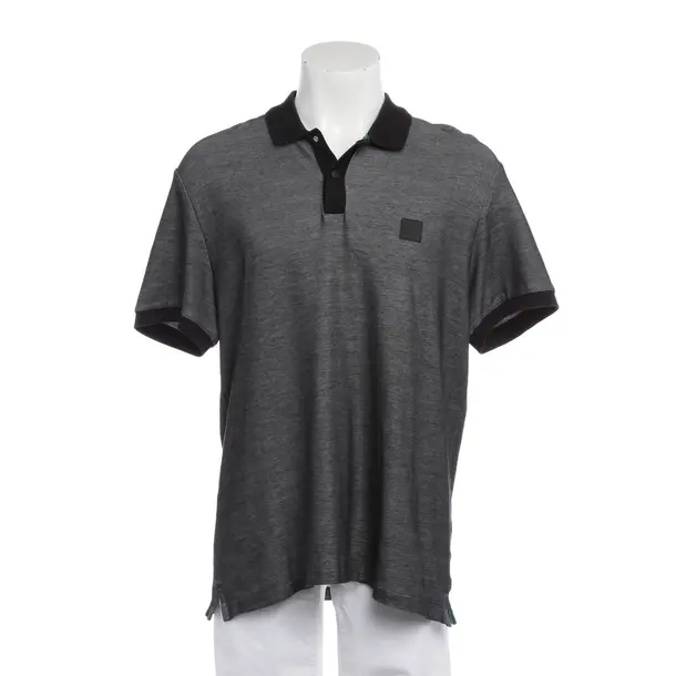 Poloshirt in Schwarz, Baumwolle, Hugo Boss Black Label