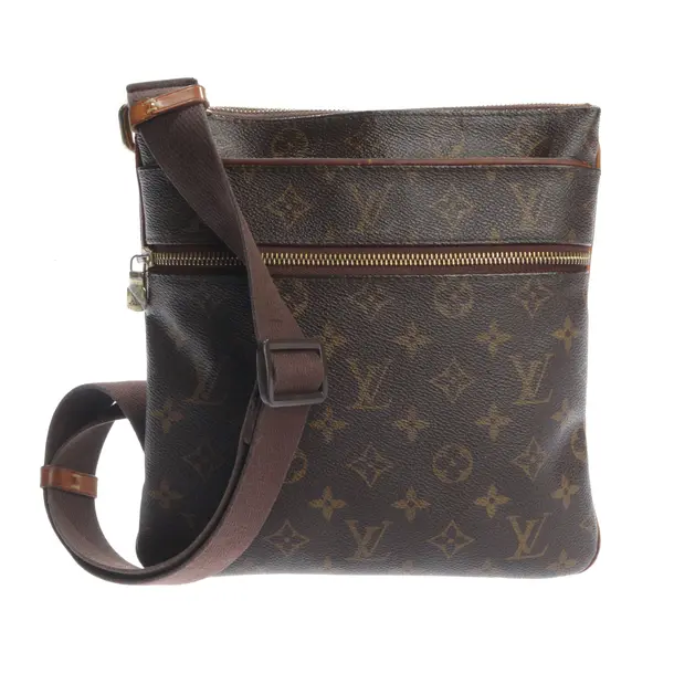 Cross Body Bag, in Brown, Canvas, Louis Vuitton