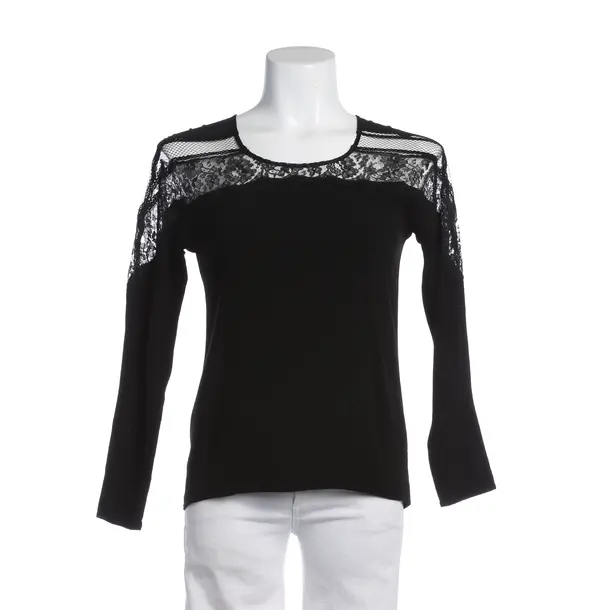 Long Sleeve Shirt, in Black, Cotton, Sandro