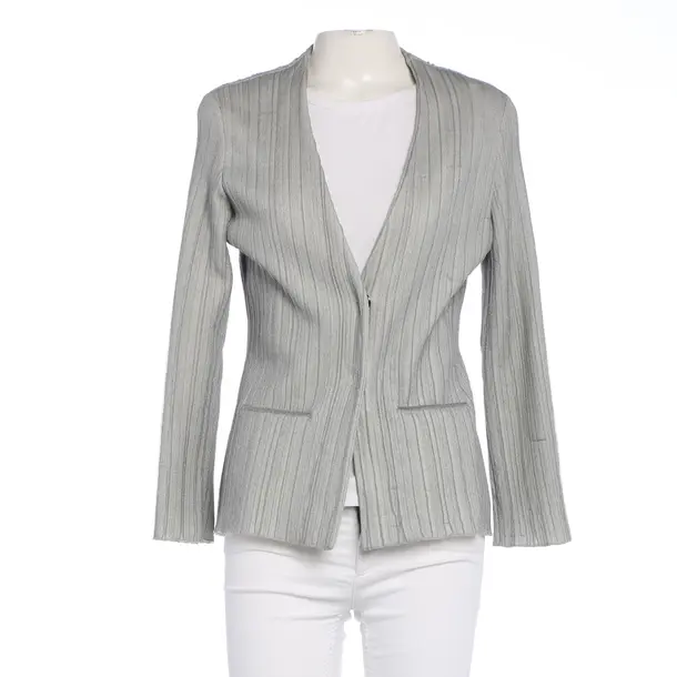 Blazer in Gray, Cotton, Giorgio Armani