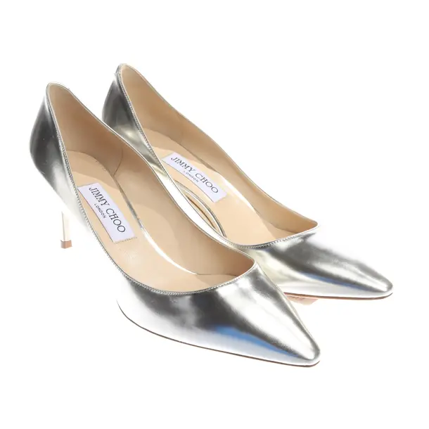 Pompe, in argento, Jimmy Choo