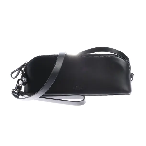 Abendtasche in Schwarz, Leder, Valentino