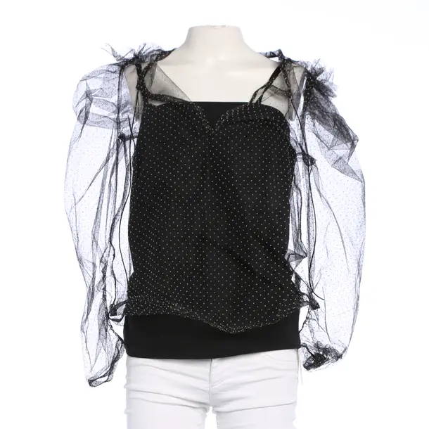 Bluse in Schwarz, Polyester, Dorothee Schumacher