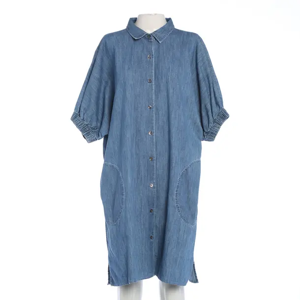 Abito in denim, in Blu, Cotone, Chiuso