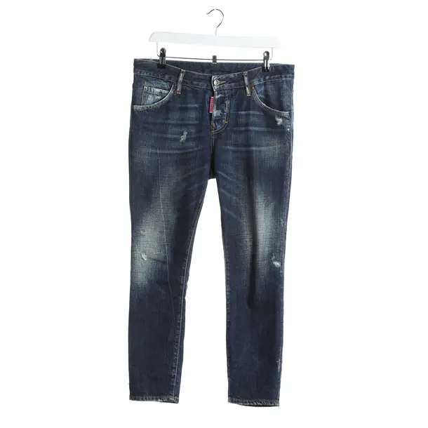 Jeans Straight Fit in Blau, Baumwolle, Dsquared