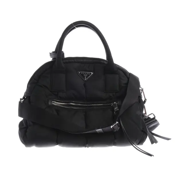 Handtasche, in Schwarz, Polyamid, Prada