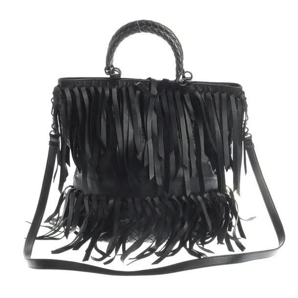 Handtasche, in Schwarz, Leder, Bottega Veneta