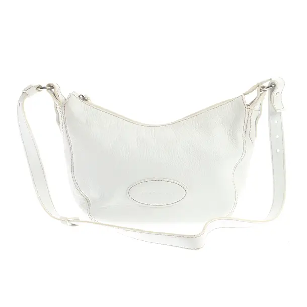 Schultertasche, in Weiß, Leder, Coccinelle