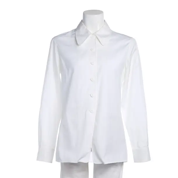 Blouse in White, Cotton, Escada