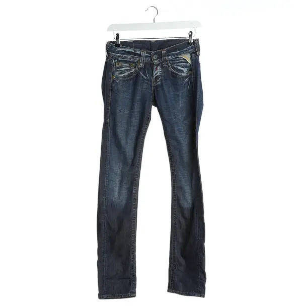 Straight Fit Jeans in Blue, Cotton, Replay