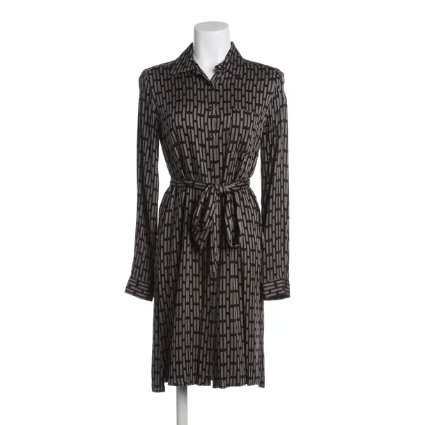 Kleid in Schwarz, Viskose, 0039 Italy