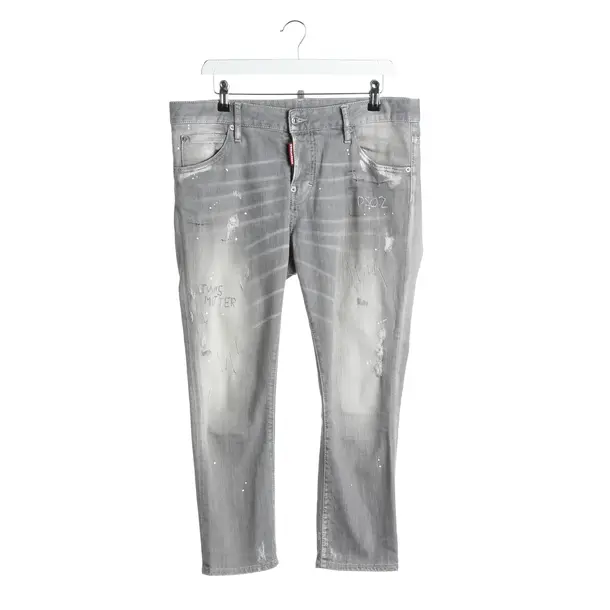 Slim Fit Jeans in Gray, Cotton, Dsquared