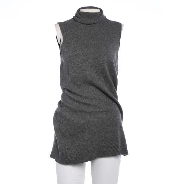 Top in Grau, Wolle, Repeat