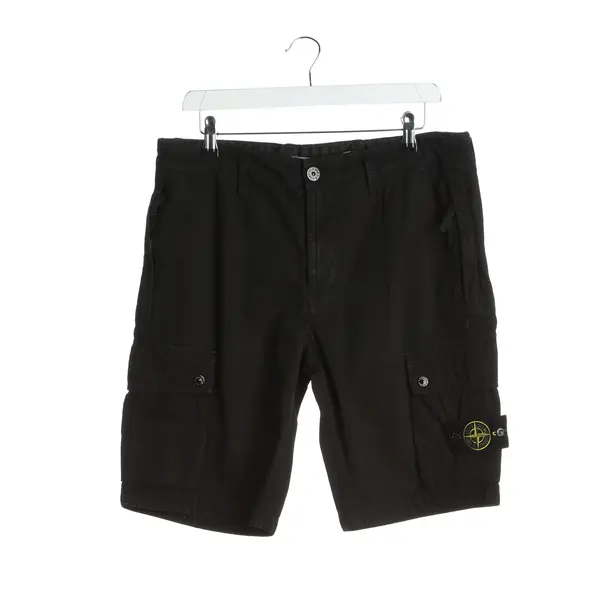 Shorts in Black, Cotton, Stone Island
