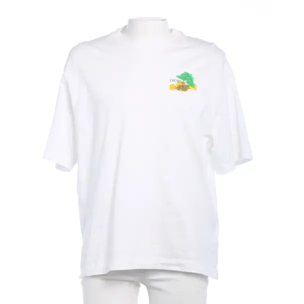 T-Shirt in Mehrfarbig, Baumwolle, Off-White
