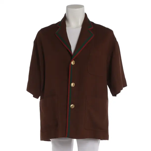 Summer Jacket, in Brown, Linen, Gucci