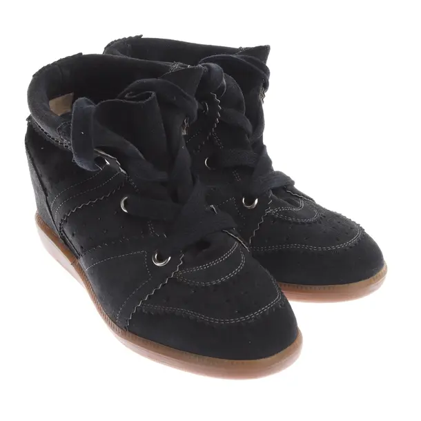 High-Top Sneaker in Blau, , Isabel Marant
