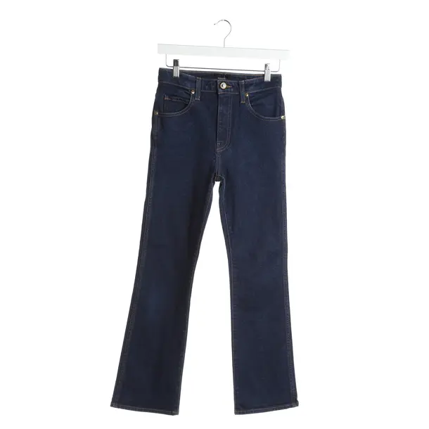 Bootcut Jeans, in Navy, Cotton, Khaite