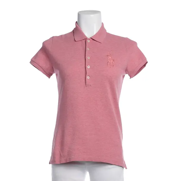 Poloshirt in Rot, Baumwolle, Lauren Ralph Lauren