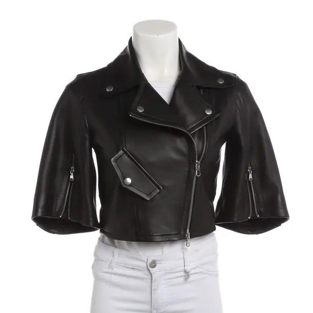 LeatherJacket, in Black, Leather, Dorothee Schumacher