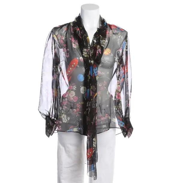 Bluse, in Mehrfarbig, Seide, Dolce & Gabbana