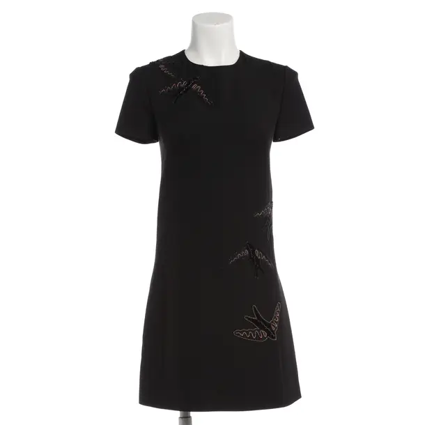 Kleid, in Schwarz, Wolle, Valentino