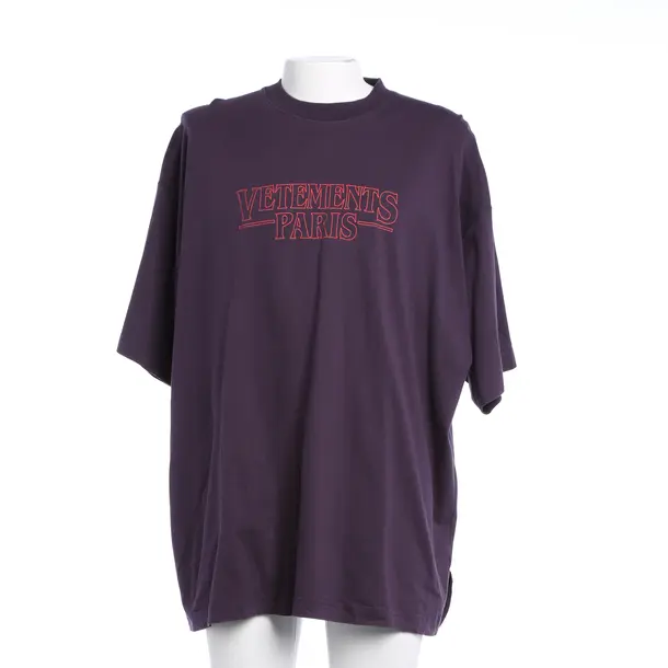 T-Shirt, in Lila, Baumwolle, Vetements