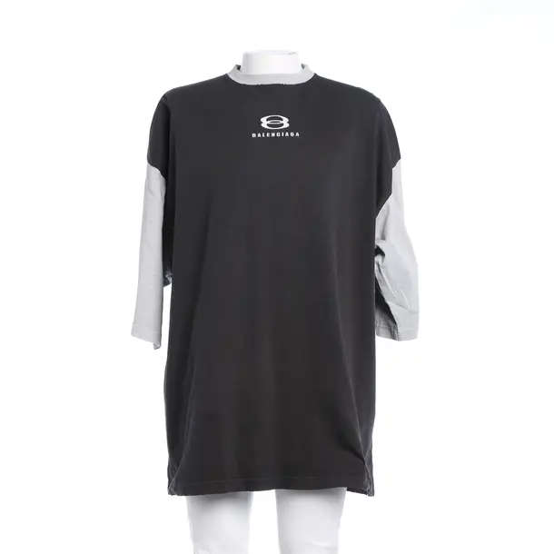 Maglietta, in Grigio scuro, Cotone, Balenciaga