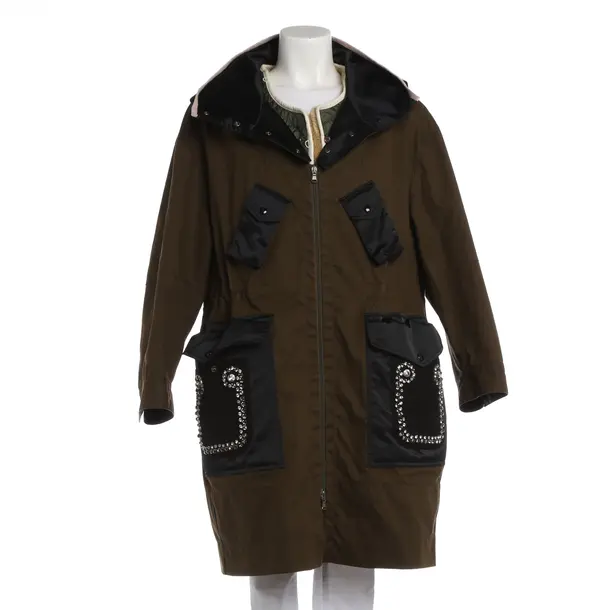 Winter Coat, in Multicolored, Cotton, N°21