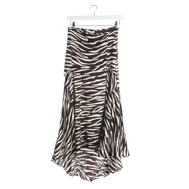 Gonna, in Marrone, Seta, Ganni