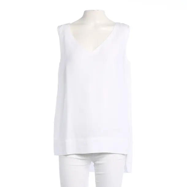 Top, in Weiß, Leinen, Malo