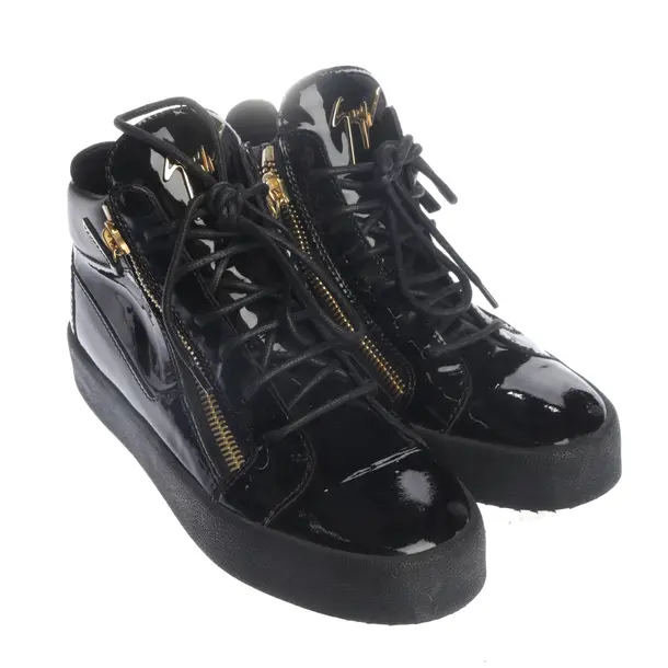 High-Top Sneakers, in Black, Giuseppe Zanotti
