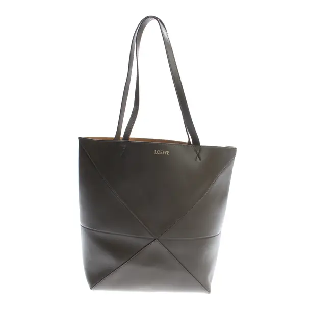 Shoulder Bag, in Green, Leather, Loewe