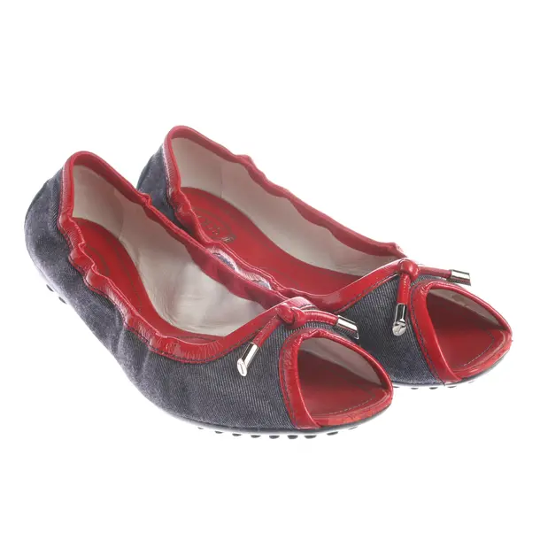 Ballet Flats, in Red, Tod´s