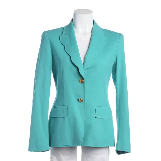Blazer, in Türkis, Baumwolle, Escada