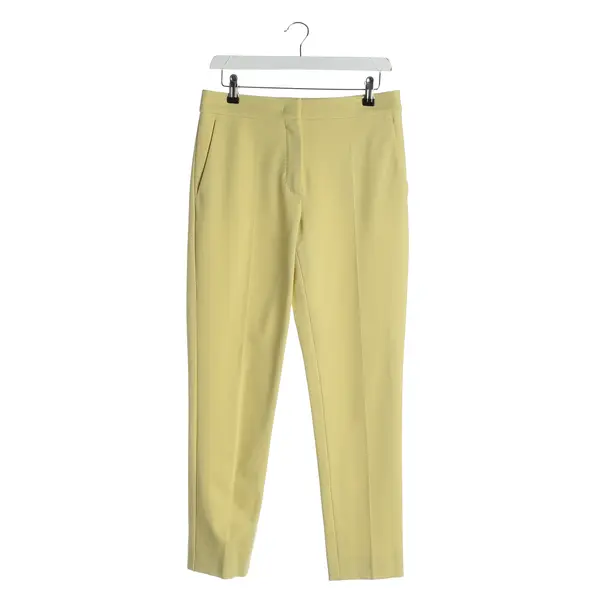 Pants, in Pastel Yellow, Cotton, Max Mara