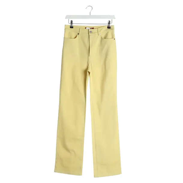 Hose, in Senfgelb, Baumwolle, Max Mara