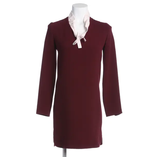 Cocktail Dress, in Bordeaux, Polyester, Sandro