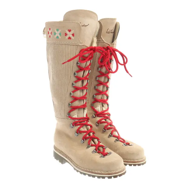 Stiefel, in Braun, Luis Trenker