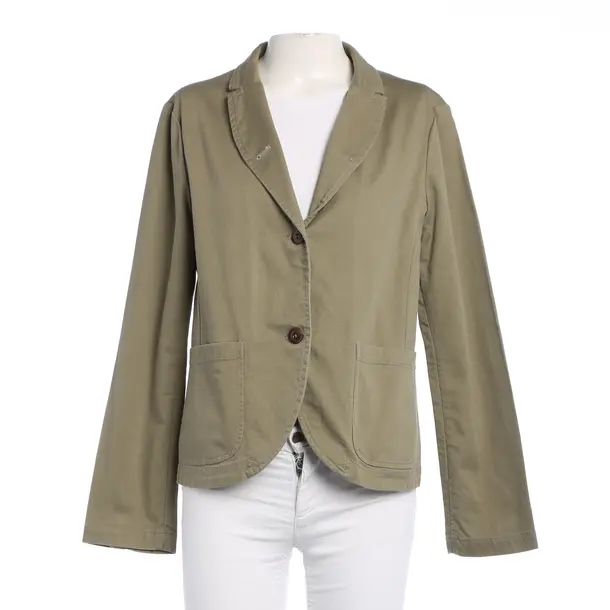 Blazer, in Verde oliva, Cotone, Chiuso