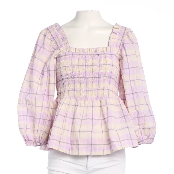 Blouse, in Multicolored, Cotton, Ganni