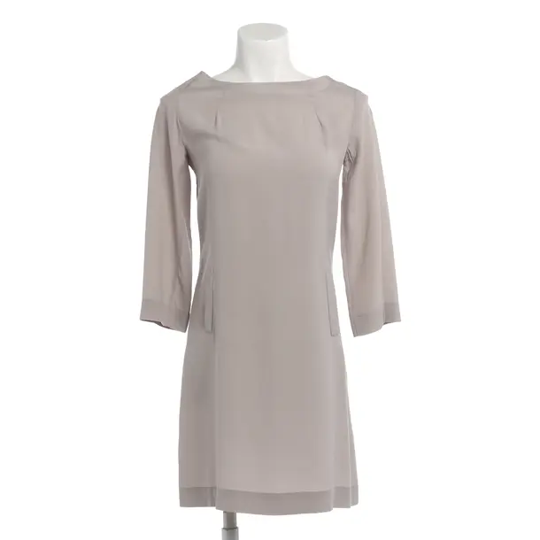 Dress, in Light Gray, Silk, Herzensangelegenheit
