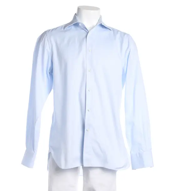 Camicia, in Azzurro, Cotone, Zegna