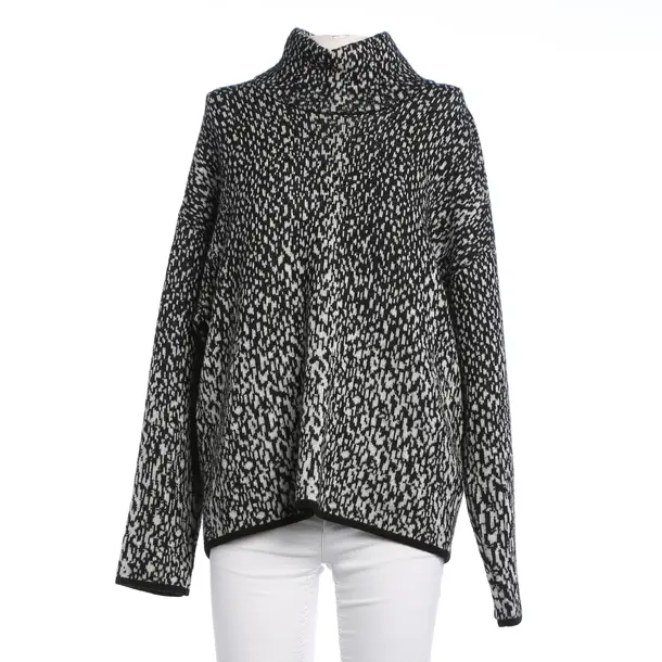 Jumper, in Black, Wool, Windsor